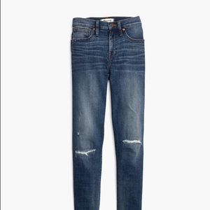 Size 30 MADEWELL 9” Mid-Rise Skinny Jeans